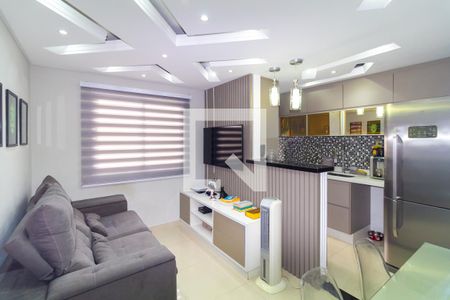 Sala de apartamento para alugar com 2 quartos, 47m² em Vila Antonieta, São Paulo