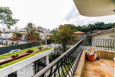 Varanda Sala de apartamento à venda com 4 quartos, 218m² em Brooklin Novo, São Paulo