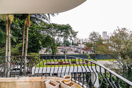 Varanda Sala de apartamento à venda com 4 quartos, 218m² em Brooklin Novo, São Paulo
