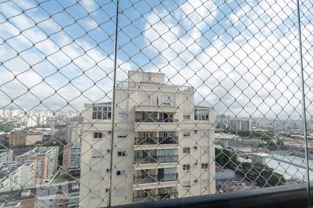 VISTA VARANDA SALA de apartamento para alugar com 3 quartos, 84m² em Mooca, São Paulo