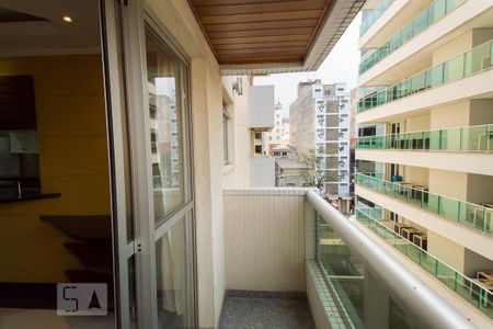 Varanda da Sala de apartamento à venda com 1 quarto, 45m² em Liberdade, São Paulo