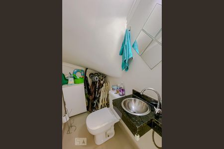 Lavabo de casa de condomínio à venda com 2 quartos, 61m² em Vila Lúcia, São Paulo