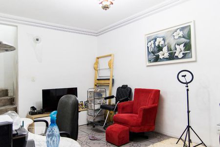 Sala de casa à venda com 3 quartos, 130m² em Parque Novo Oratório, Santo André