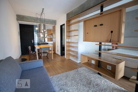 Sala de apartamento à venda com 1 quarto, 45m² em Itaim Bibi, São Paulo