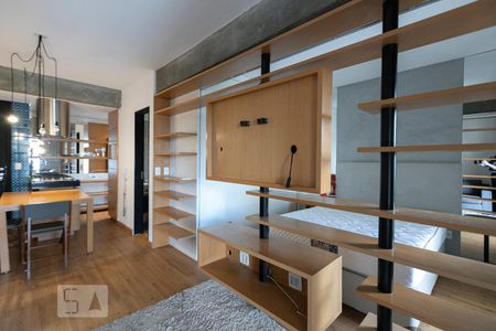 Sala de apartamento à venda com 1 quarto, 45m² em Itaim Bibi, São Paulo