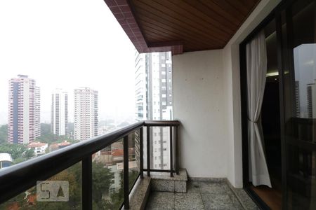 Sacada da sala de apartamento à venda com 3 quartos, 141m² em Jardim Analia Franco, São Paulo