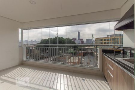Varanda gourmet de apartamento para alugar com 2 quartos, 66m² em Quarta Parada, São Paulo