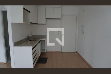 Cozinha de apartamento à venda com 1 quarto, 35m² em Real Parque, São Paulo