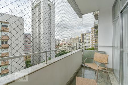 Varanda da Sala de apartamento para alugar com 3 quartos, 270m² em Vila Buarque, São Paulo