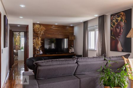 Sala de apartamento à venda com 3 quartos, 107m² em Jardim Wanda, Taboão da Serra