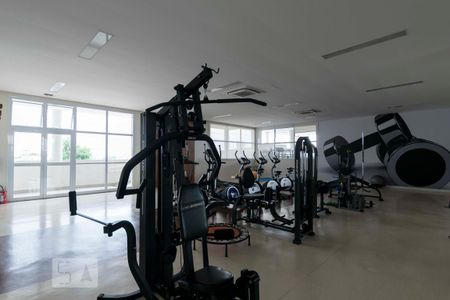 Área comum - Academia de apartamento para alugar com 1 quarto, 41m² em Vila Dom Pedro I, São Paulo