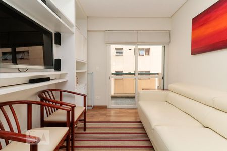 Sala de apartamento para alugar com 1 quarto, 45m² em Jardim Paulista, São Paulo