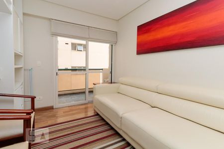 Sala de apartamento para alugar com 1 quarto, 45m² em Jardim Paulista, São Paulo