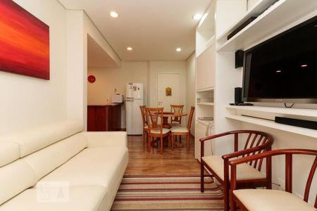 Sala de apartamento para alugar com 1 quarto, 45m² em Jardim Paulista, São Paulo