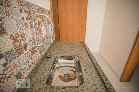 Studio para alugar com 26m², 1 quarto e sem vaga Studio para alugar com 26m², 1 quarto e sem vagaDetalhe - Cozinha