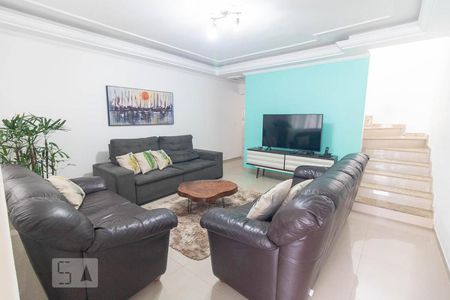 Sala de casa à venda com 3 quartos, 175m² em Jardim Santo Antônio, Santo André