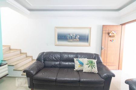 Sala de casa à venda com 3 quartos, 175m² em Jardim Santo Antônio, Santo André