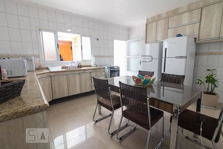 Cozinha de casa à venda com 3 quartos, 175m² em Jardim Santo Antônio, Santo André