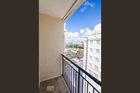 varanda de apartamento à venda com 2 quartos, 48m² em Parque João Ramalho, Santo André