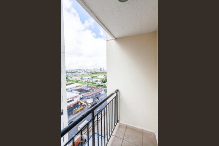 Varanda Sala de apartamento à venda com 3 quartos, 59m² em Parque João Ramalho, Santo André