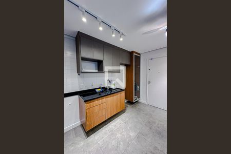 Cozinha de apartamento à venda com 1 quarto, 38m² em Sé, São Paulo