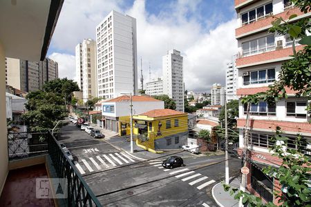 Casa para alugar com 75m², 2 quartos e sem vagaVaranda quarto 2 - Vista