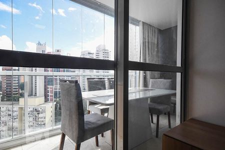 Varanda de apartamento para alugar com 1 quarto, 35m² em Real Parque, São Paulo