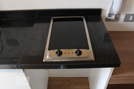 Studio para alugar com 12m², 1 quarto e sem vagaCozinha - cooktop