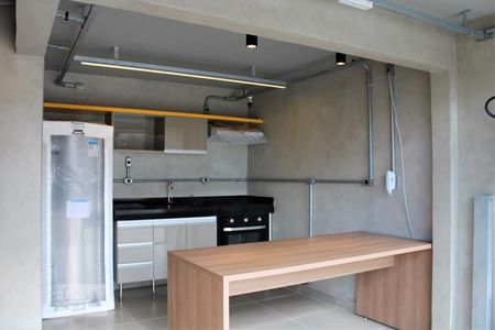 Studio para alugar com 12m², 1 quarto e sem vagaÁrea gourmet