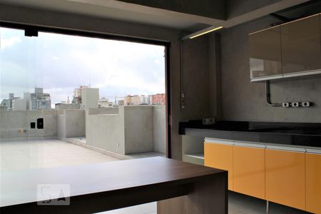 Studio para alugar com 12m², 1 quarto e sem vagaTerraço - área gourmet