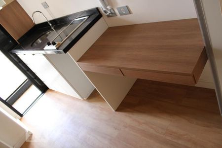 Studio para alugar com 12m², 1 quarto e sem vagaCozinha - balcão de refeições