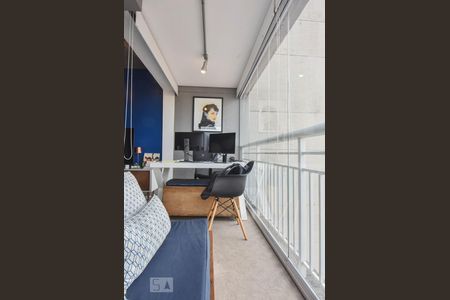 Apartamento à venda com 45m², 1 quarto e 1 vagaVaranda