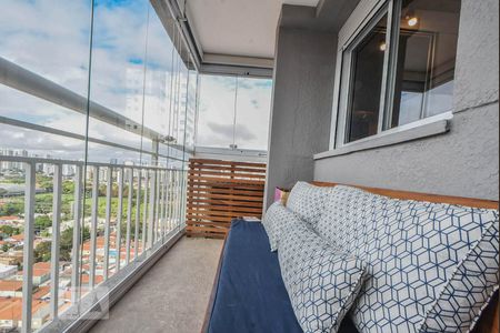 Apartamento à venda com 45m², 1 quarto e 1 vagaVaranda