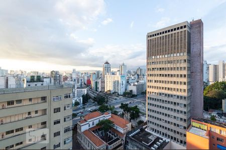 Vista de kitnet/studio à venda com 1 quarto, 25m² em Consolação, São Paulo
