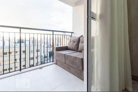 Varanda de kitnet/studio à venda com 1 quarto, 25m² em Consolação, São Paulo