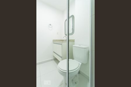 Banheiro de kitnet/studio à venda com 1 quarto, 25m² em Consolação, São Paulo