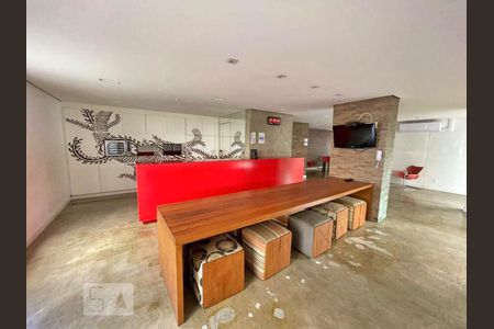 Studio para alugar com 70m², 1 quarto e 2 vagasÁrea comum - Salão de festas