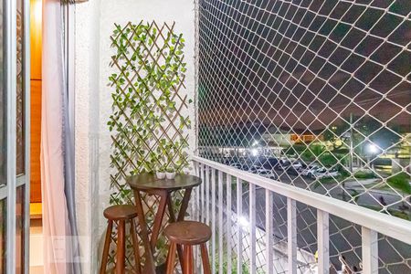 Varanda da Sala de apartamento à venda com 2 quartos, 52m² em Taquara, Rio de Janeiro