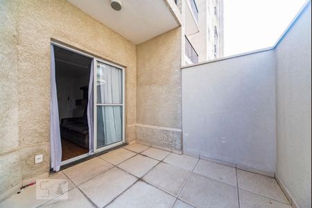 Varanda da Sala de apartamento à venda com 3 quartos, 97m² em Utinga, Santo André