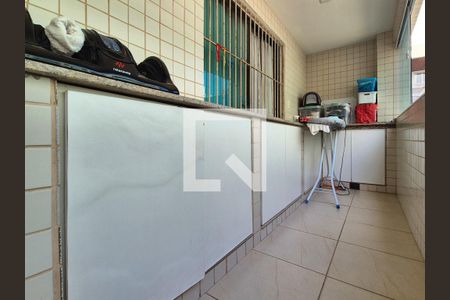 Apartamento à venda com 110m², 3 quartos e 2 vagasVaranda do quarto 1