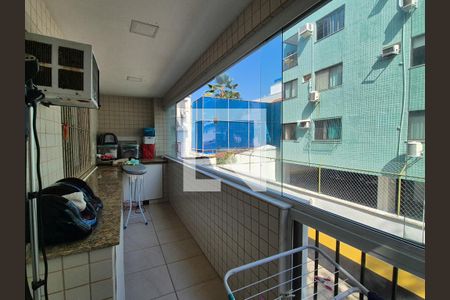 Apartamento à venda com 110m², 3 quartos e 2 vagasVaranda do quarto 1