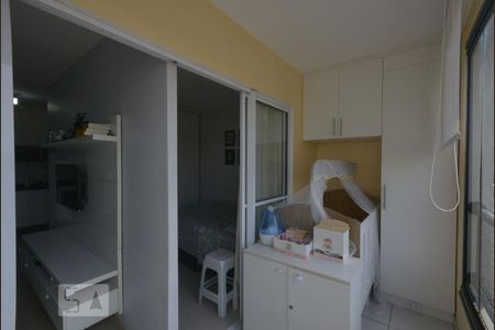 Varanda da Sala de apartamento à venda com 1 quarto, 36m² em Cambuci, São Paulo