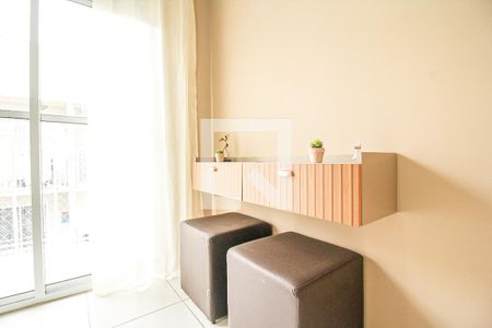 Sala/Cozinha de apartamento para alugar com 1 quarto, 31m² em Vila Palmeiras, São Paulo
