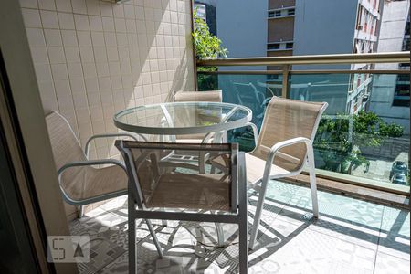 Varanda da Sala de apartamento para alugar com 2 quartos, 85m² em Leblon, Rio de Janeiro