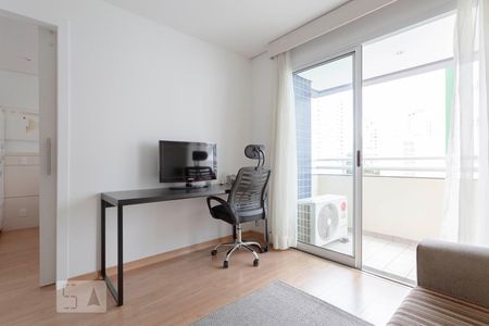 Sala de apartamento para alugar com 1 quarto, 36m² em Bela Vista, São Paulo