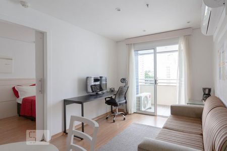 Sala de apartamento para alugar com 1 quarto, 36m² em Bela Vista, São Paulo