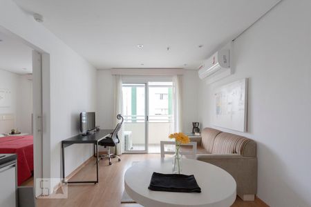 Sala de apartamento para alugar com 1 quarto, 36m² em Bela Vista, São Paulo