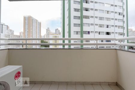 Varanda de apartamento para alugar com 1 quarto, 36m² em Bela Vista, São Paulo