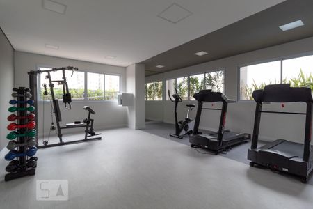 Apartamento à venda com 44m², 2 quartos e 1 vaga Apartamento à venda com 44m², 2 quartos e 1 vagaÁrea comum - Academia