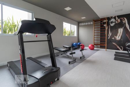 Apartamento à venda com 44m², 2 quartos e 1 vaga Apartamento à venda com 44m², 2 quartos e 1 vagaÁrea comum - Academia